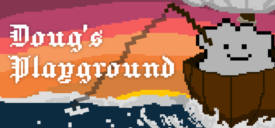 Doug's Playground key art, header capsule crop